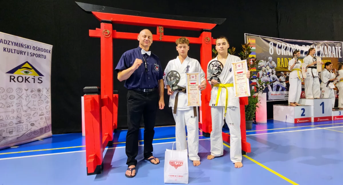 Ekspresowy sukces zawodnika KSW Bushi na Grand Prix Karate Mazovia 2025