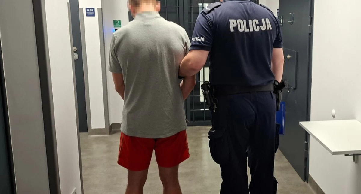 23-latek zatrzymany po próbie kradzieży w gminie Karczew. Uderzył ochroniarza i trafił do więzienia