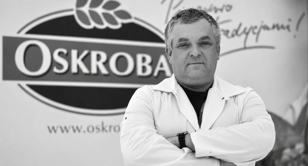 Nie żyje Dariusz Oskroba. Twórca piekarniczego imperium z Celestynowa miał 64 lata