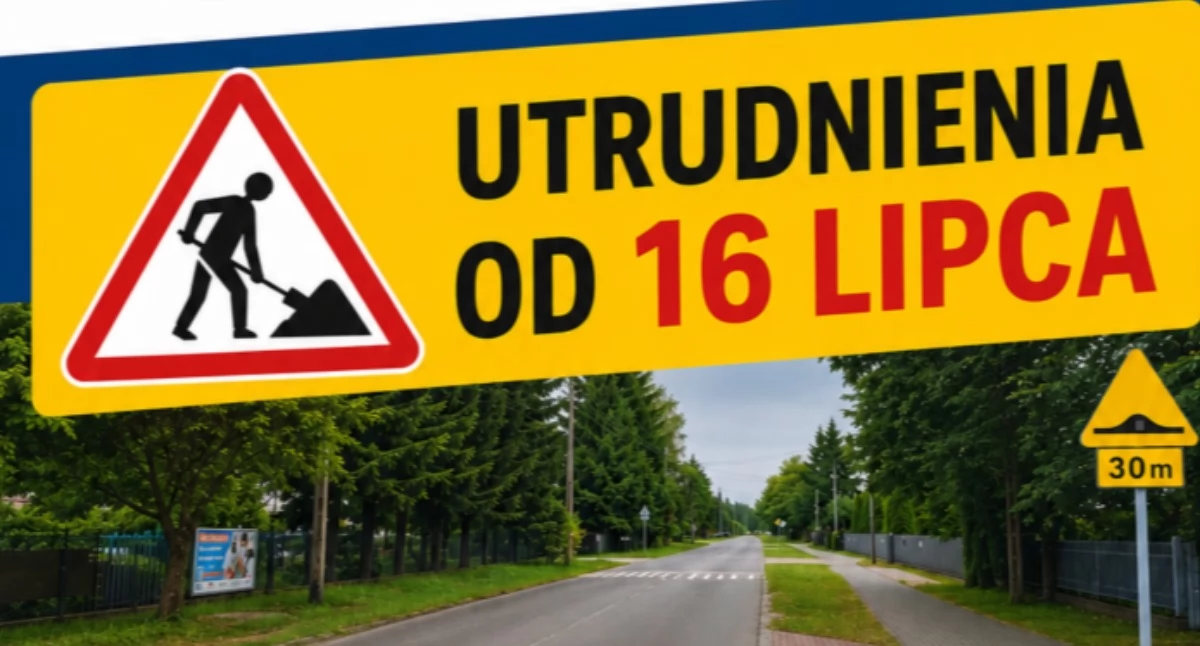 Rusza modernizacja ul. Garwolińskiej w Sobieniach-Jeziorach. Przez 4 tygodnie będą utrudnienia