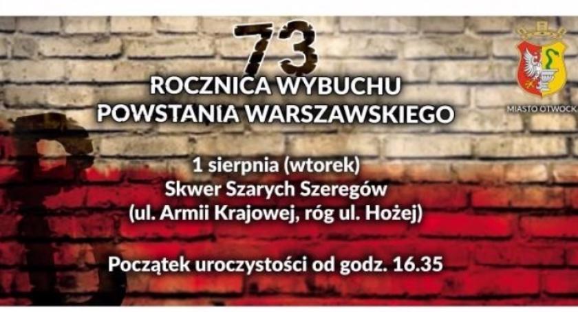 73. rocznica wybuchu Powstania Warszawskiego w Otwocku