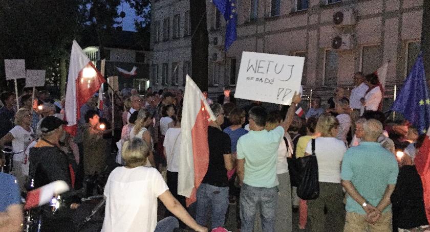 Otwocka obywatelska akcja w sprawie sądów trwa
