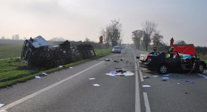 Dwie ofiary ostatnich wypadków na powiatowych drogach
