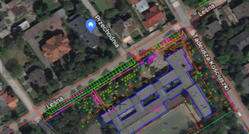 Wydeptali sobie parkingi i chodniki na Leśnej