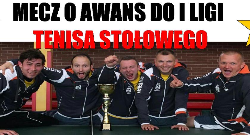 Mecz barażowy o 1 ligę tenisa stołowego 