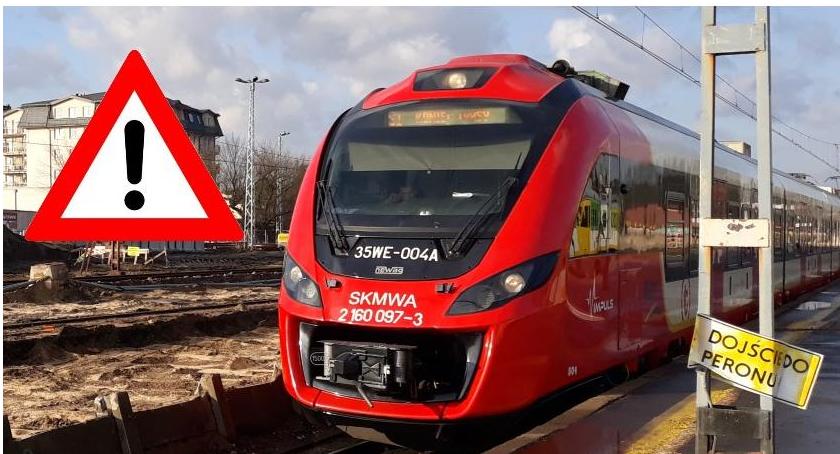 Dwugodzinne opóźnienia SKM-ek