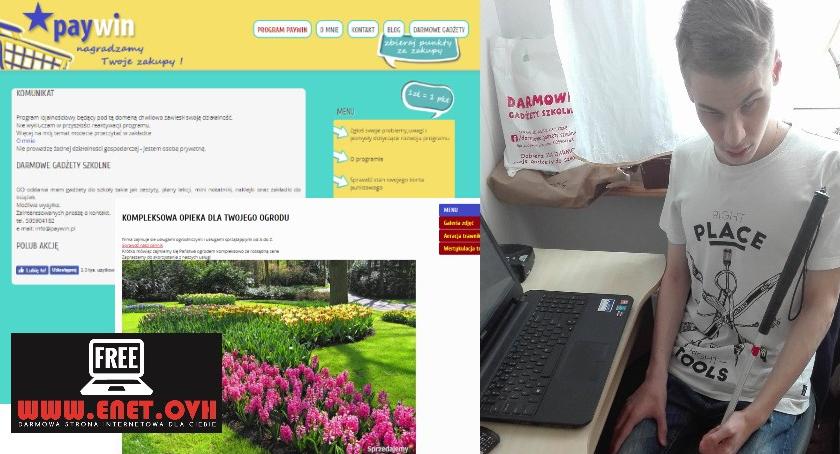 Bezpłatna strona internetowa dla firmy