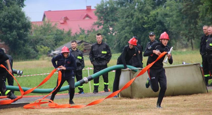Zawody strażackie w Lubicach