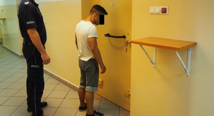 Okradziony w pociągu SKM