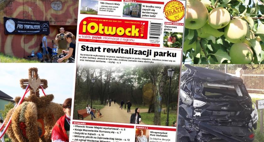 Startuje rewitalizacja parku miejskiego - czytaj tygodnik  iOtwock.info 