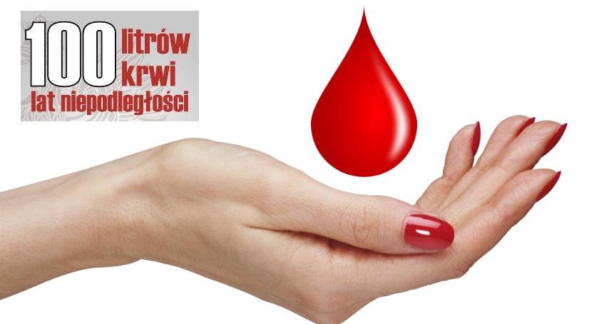 100 litrów krwi na 100-lecie Niepodległości Polski