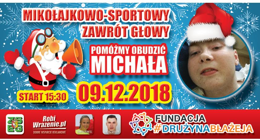 Mikołajkowo-sportowy zawrót głowy dla Michała