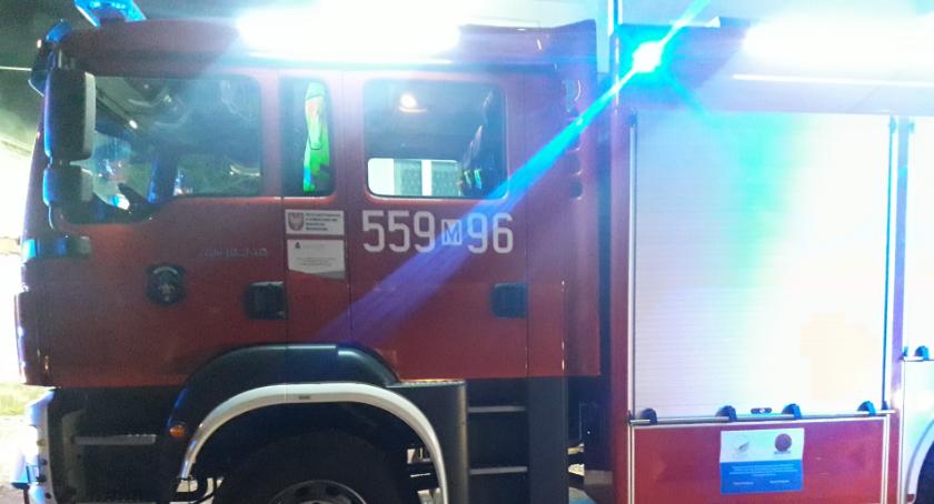 Pożar domu w Woli Karczewskiej