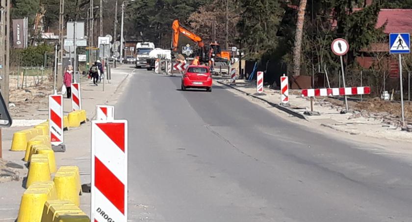 Tunel i przejazd - obecne prace przy modernizacji LK7 na terenie Otwocka