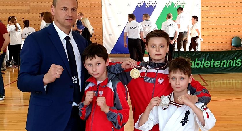 Zawodnicy KSW Bushi na turnieju łotewskim 
