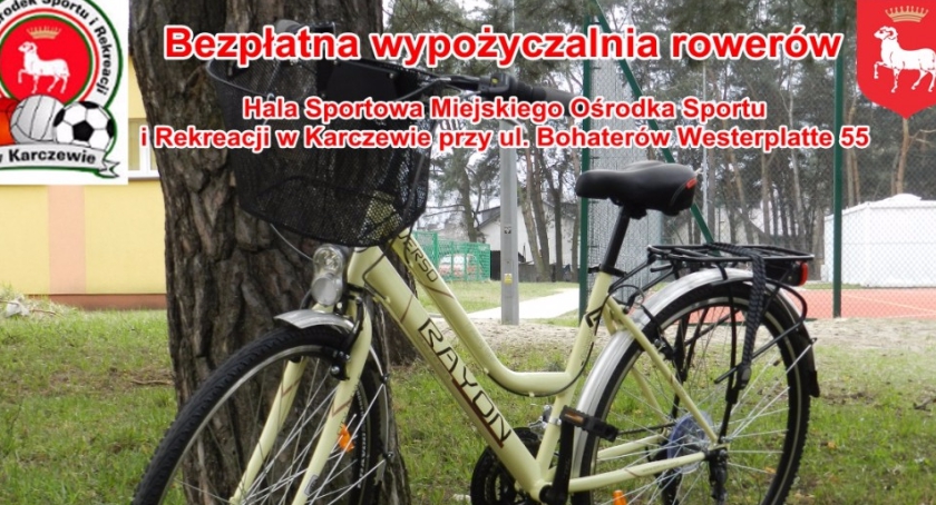 Bezpłatna wypożyczalnia rowerów w Karczewie