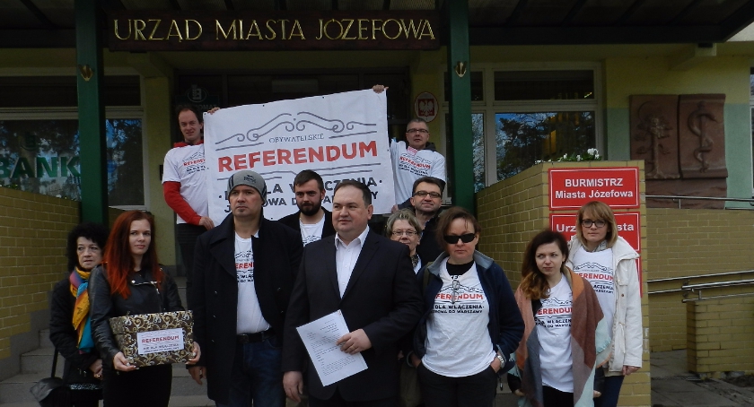 3 tysiące podpisów za organizacją referendum w Józefowie