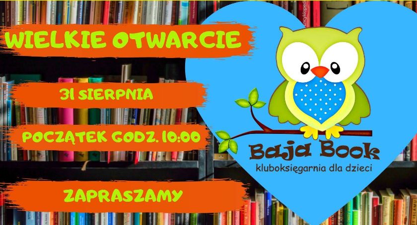 Nowe otwarcie księgarni Baja Book