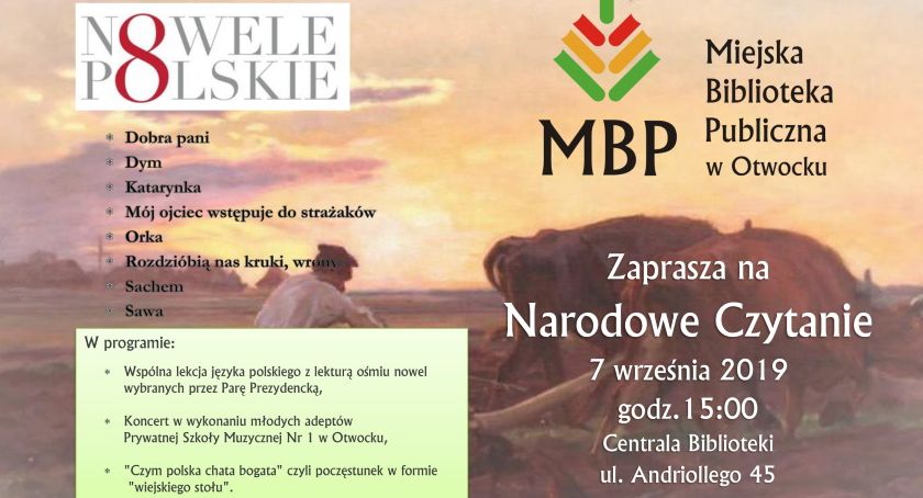 8 nowel na 8. Narodowe Czytanie