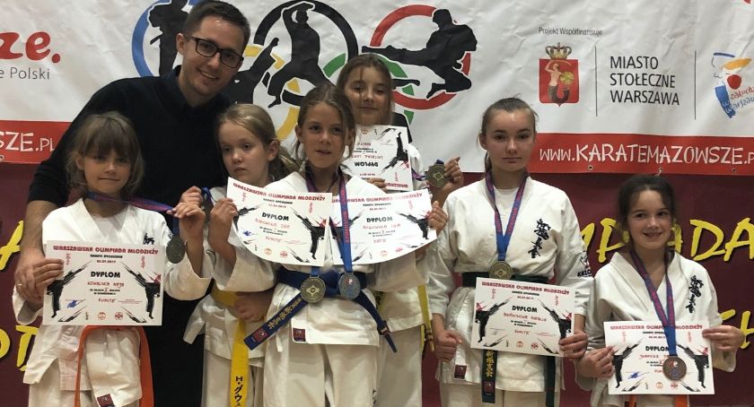 Sukces zawodniczek Kazoku na Warszawskiej Olimpiadzie Młodzieży w Karate