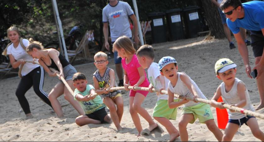 II Turniej Przeciągania Liny na Plaży
