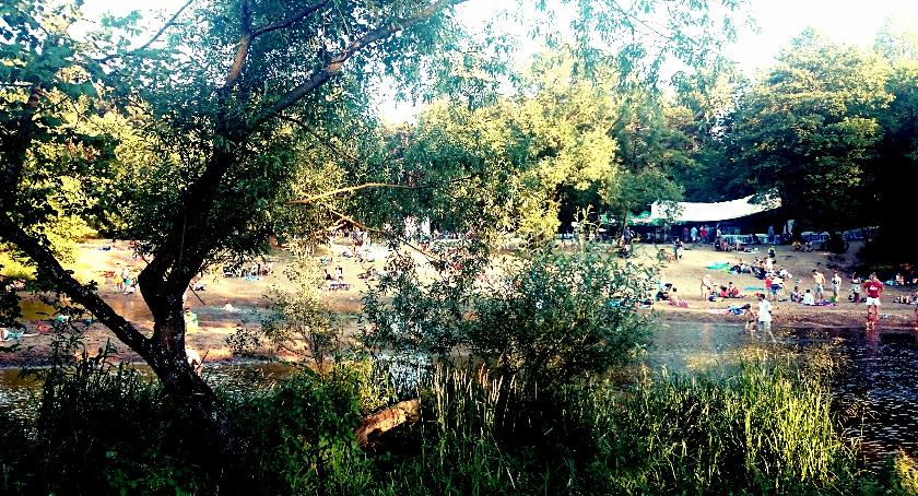 Start plaży miejskiej w Otwocku
