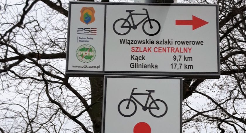 Szlak rowerowy Wiązowna - Glinianka