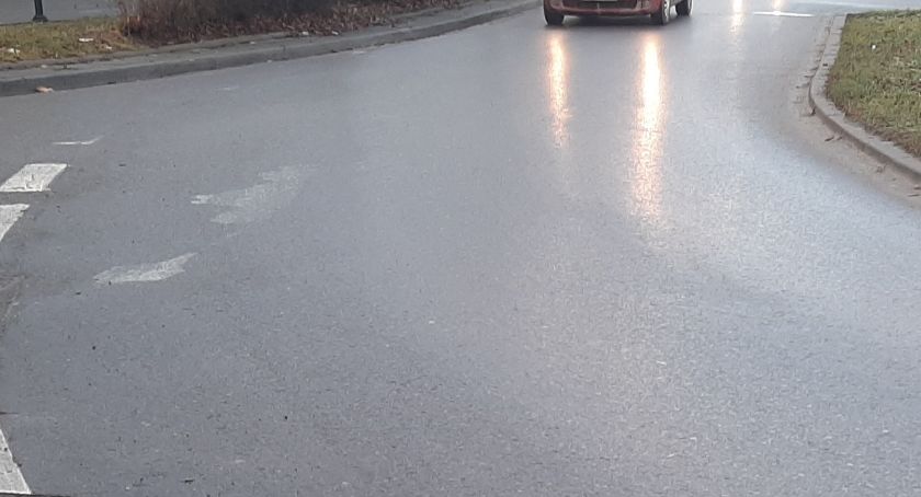 Otwock - ślisko na drogach - ostrożnie!
