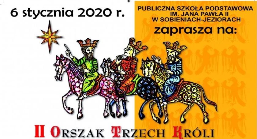 II Orszak Trzech Króli w Sobieniach Jeziorach 
