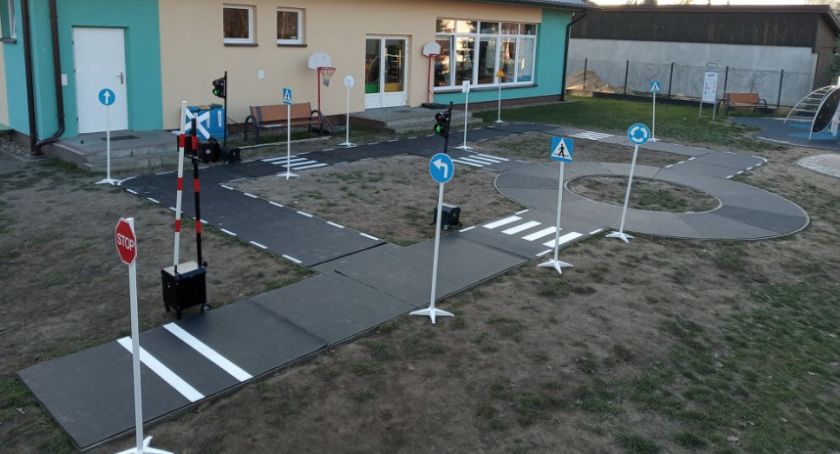 Miasteczko Ruchu Drogowego w Celestynowie gotowe
