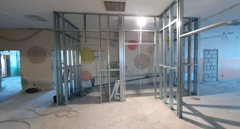 Fotorelacja - Adaptacja pomieszczeń pod przedszkole w SP nr 12, cz. 2