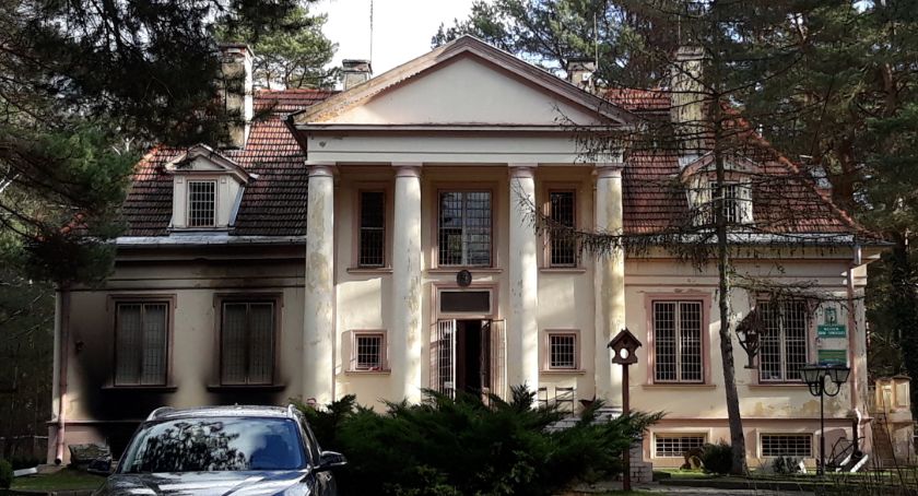 Pożar w Muzeum Ziemi Otwockiej