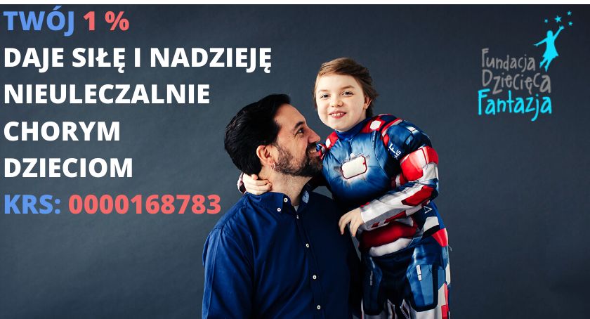 Wesprzyj dziecięce fantazje 1 procentem podatku!