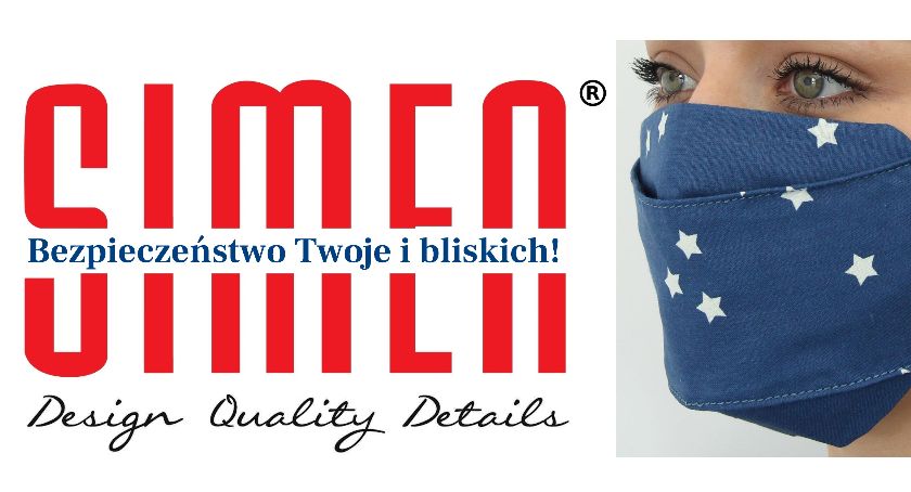 Zadbaj o swoje bezpieczeństwo i swoich bliskich- załóż maskę to idea firmy Simen