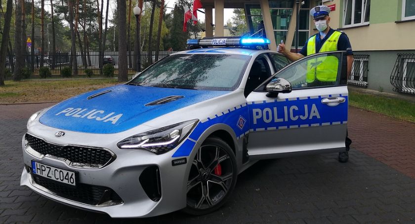 Otwoccy policjanci łatwo dogonią drogowych piratów