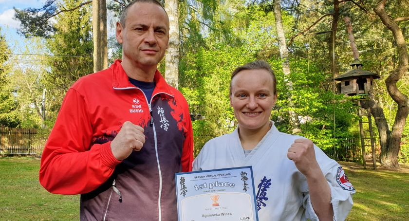 Agnieszka Winek zwyciężczynią wirtualnego turnieju karate 
