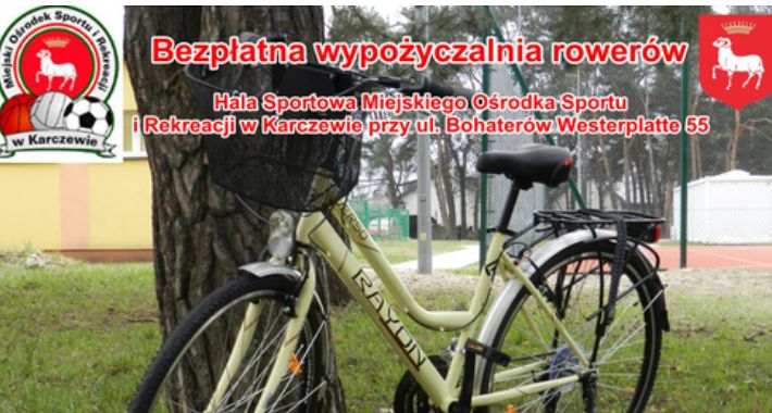Bezpłatna wypożyczalnia rowerów
