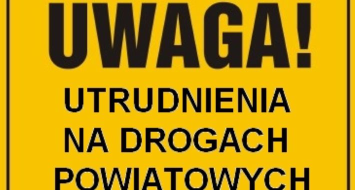 Utrudnienia w ruchu drogowym