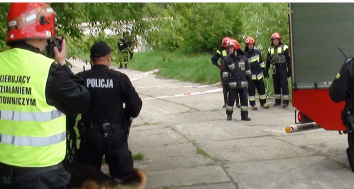 Akcja ratownicza na Wiśle