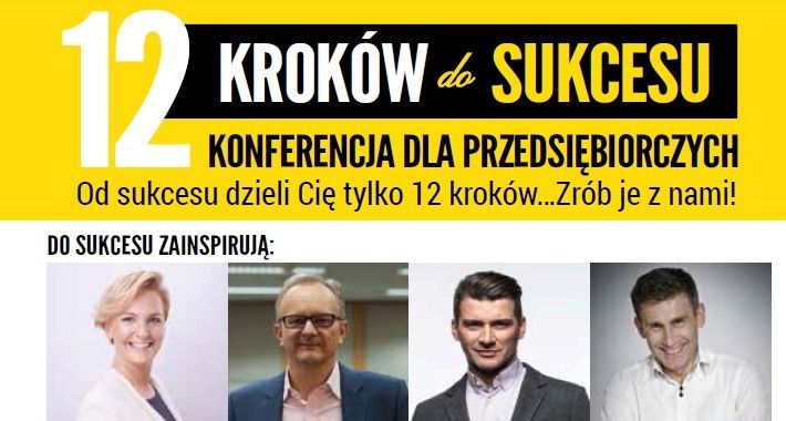 Przedsiębiorco, do sukcesu dzieli Cię tylko 12 kroków
