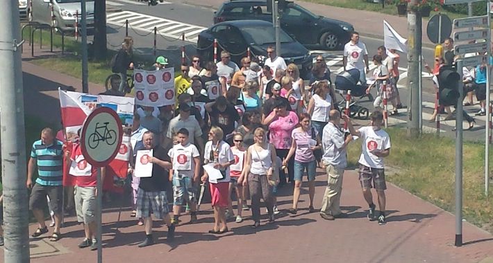 Protest mieszkańów