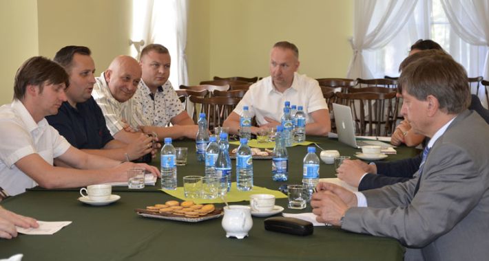 Spotkanie Rady Przedsiębiorców z prezydentem Zbigniewem Szczepaniakiem