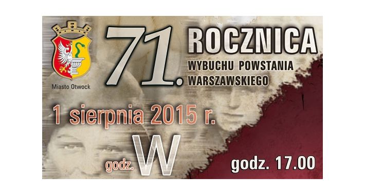 Powstanie Warszawskie 71 rocznica wybuchu powstania