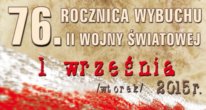 Obchody 76 rocznicy wybuchu II wojny światowej w Otwocku