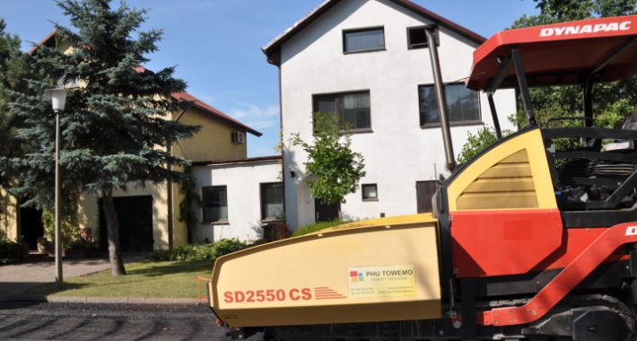 Remont drogi na Osiedlu Parkowym