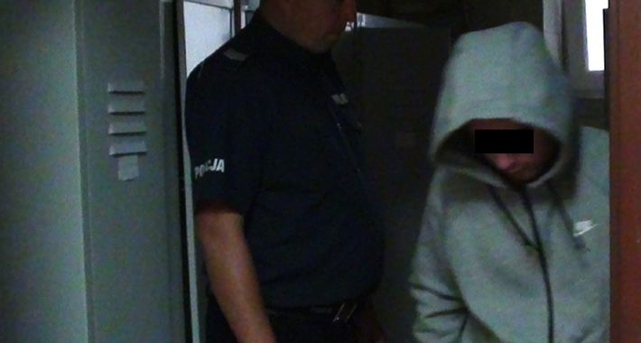 Zatrzymany sprawca włamania do banku