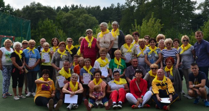 Relacja ze Spartakiady seniorów w Wiązownie