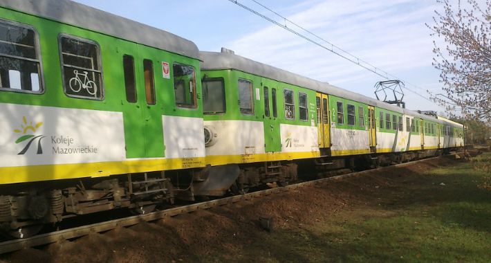 Świętował wyjazd w podróż niszcząc pociąg