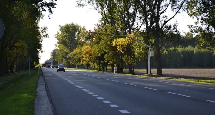 Odcinkowy pomiar prędkości na drodze krajowej nr 50