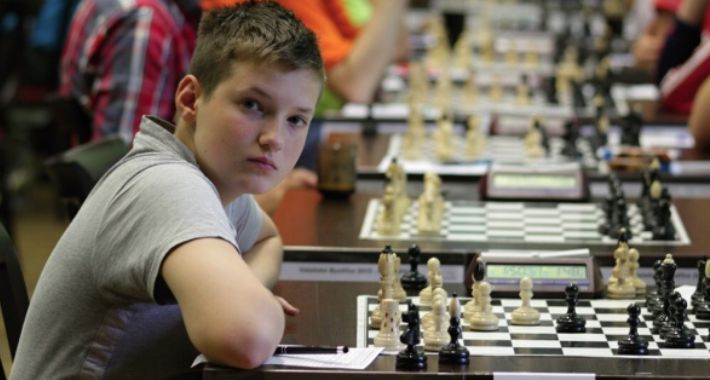 Przemek Laszczak: - 14 lat i duży talent szachowy 